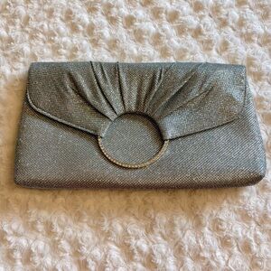 Silver Blush evening bag